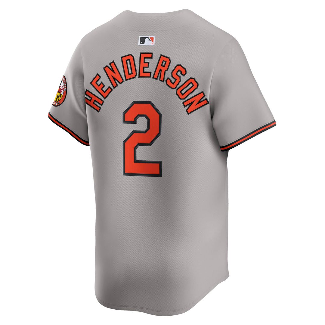 Baltimore Orioles Gunnar Henderson Nike Limited Jersey - White
