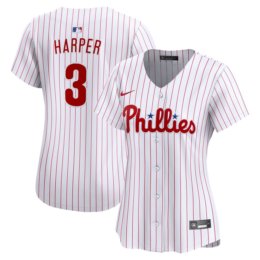 Philadelphia Phillies Bryce Harper Nike Women's Alternate Limited Jersey - Light Blue