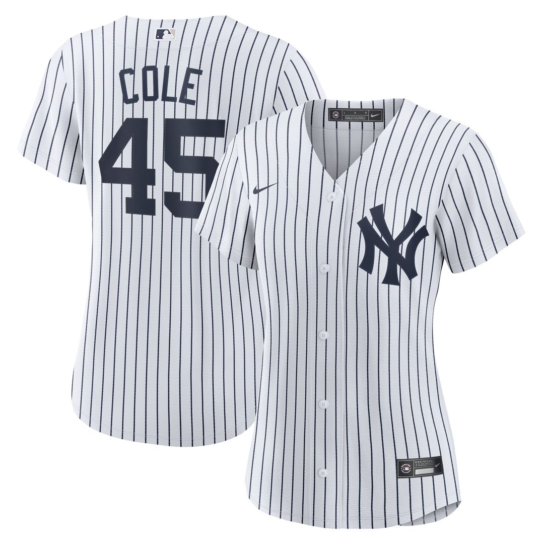 New York Yankees Gerrit Cole Nike Women's Alternate Replica Jersey - Navy