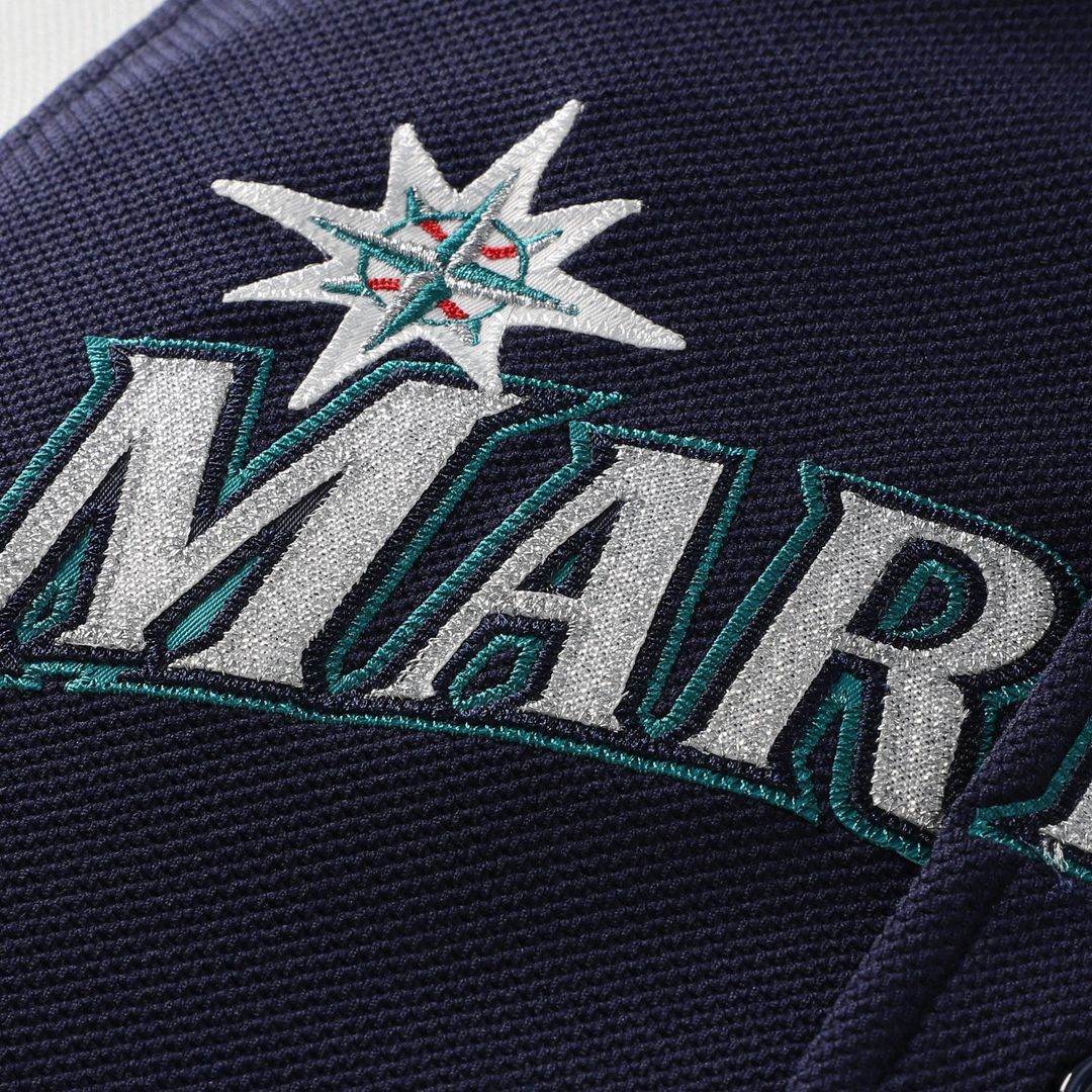 Seattle Mariners Felix Hernandez Mitchell & Ness Toddler Throwback Mesh Batting Practice Jersey - Navy