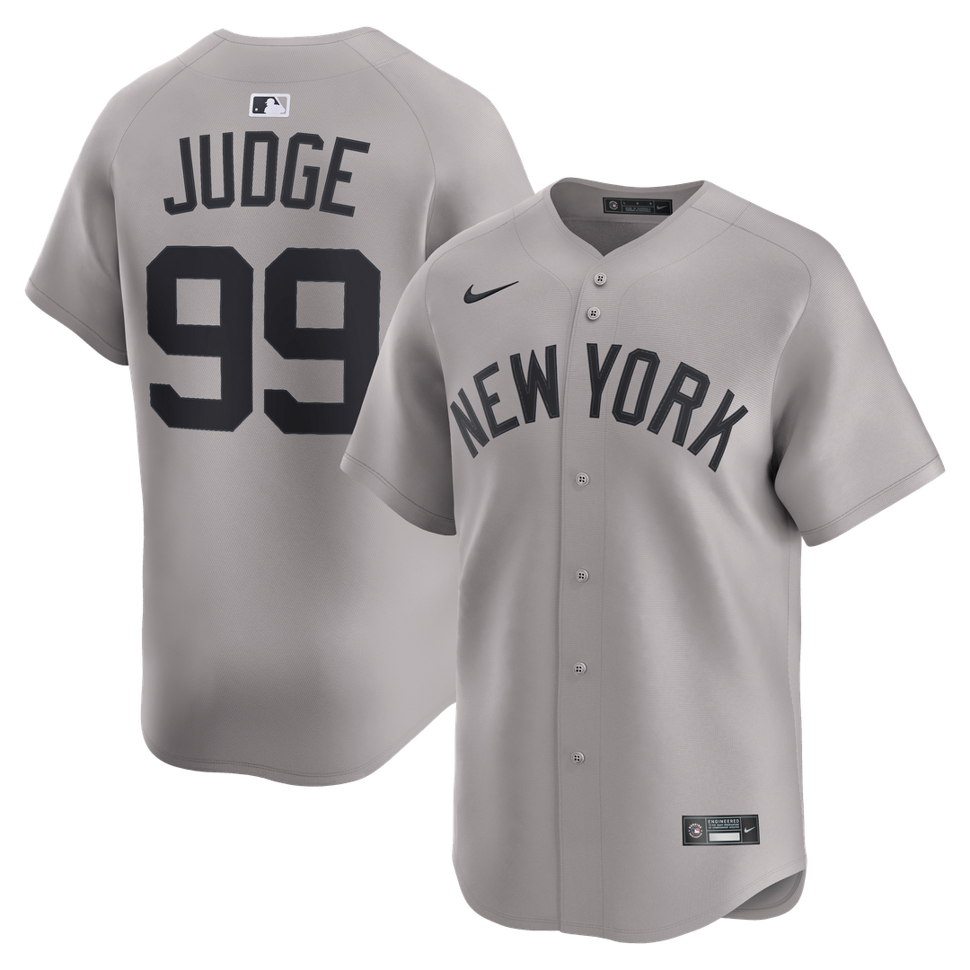 New York Yankees Aaron Judge Nike Home Limited Jersey - White