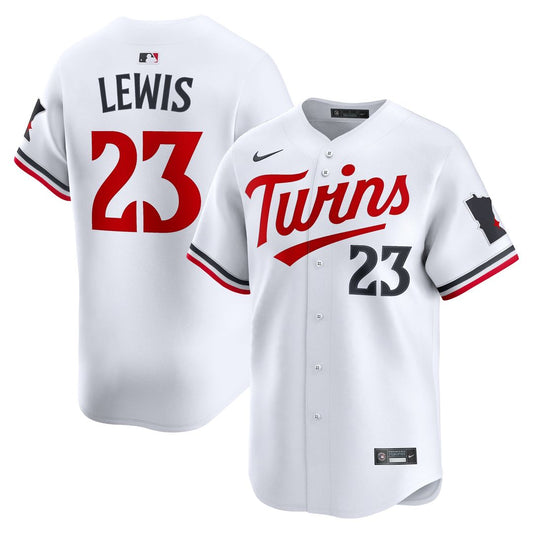 Minnesota Twins Royce Lewis Nike Home Limited Jersey - White